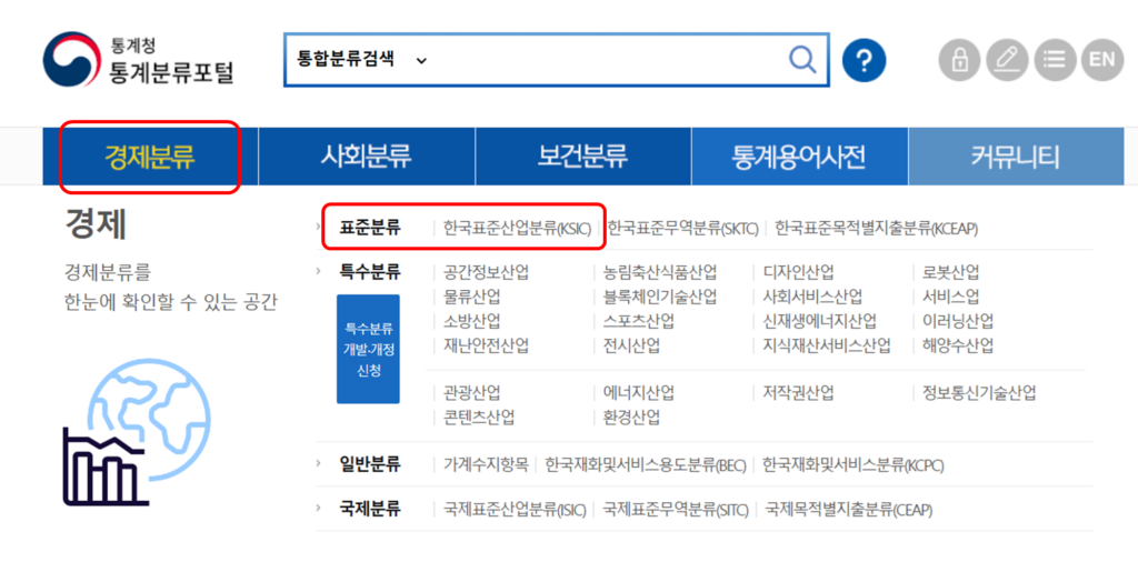표준산업분류코드 검색: 전체 항목에서 원하는 코드 찾기 가이드 2 image 2